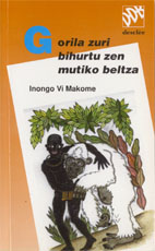 Gorila zuri bihurtu zen mutiko beltza