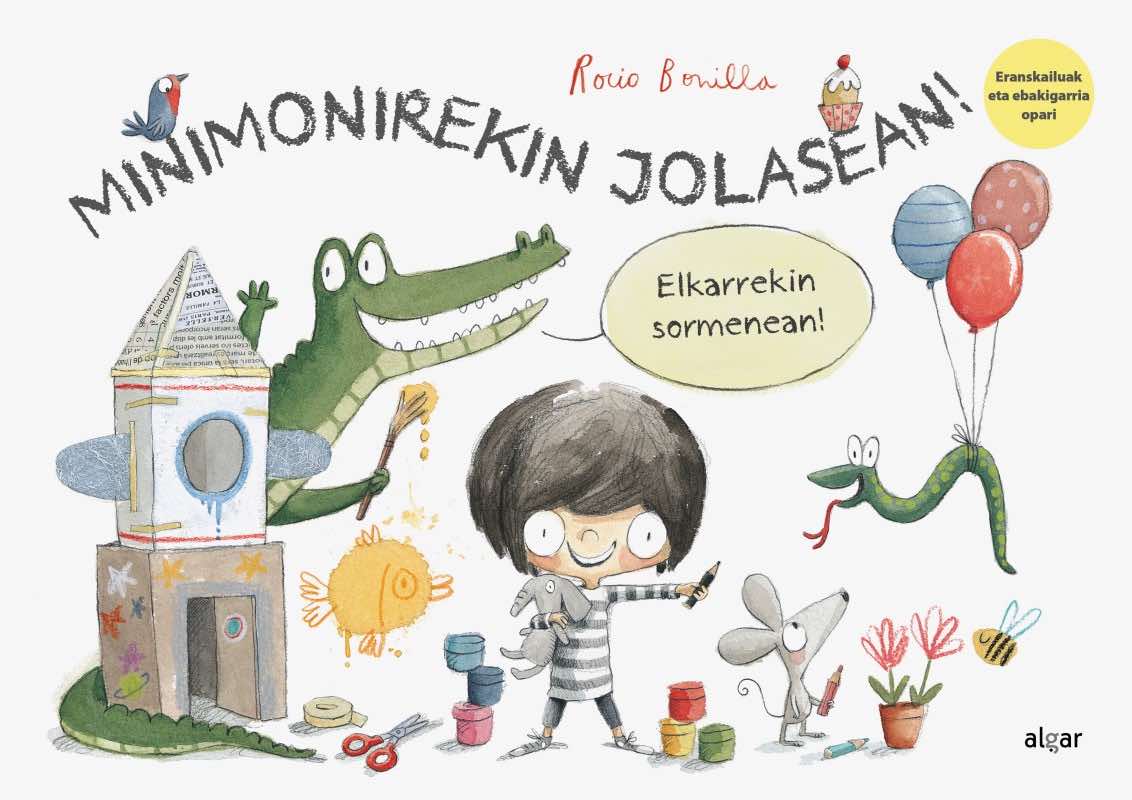 Minimonirekin jolasean! : Elkarrekin sormenean!