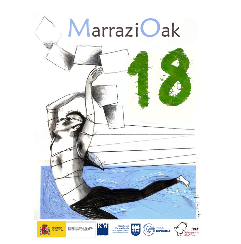 Uxue Alberdik eta Axpik gidatuko duten MARRAZIOAK tailerrean izena emateko epea ireki dugu