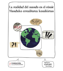 Munduko errealitatea komikietan: heldu eta gazteentzat