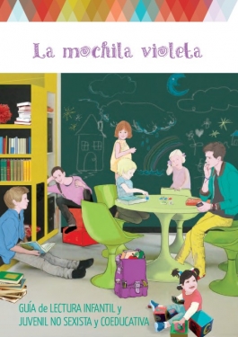 La mochila violeta