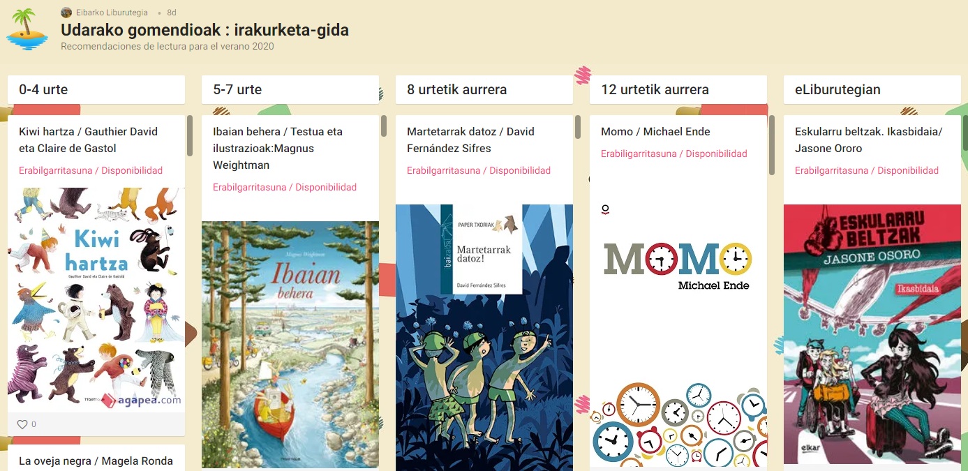 Udarako Gomendioak 2020