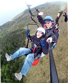 Parapente hegaldia